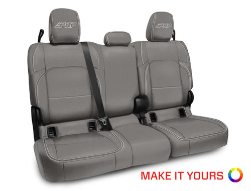 Rear Seat Cover for Jeep Gladiator (Custom) - Jeep 2020-2022 Gladiator (Exc. Mojave); w/o Fold Down Arm Rest