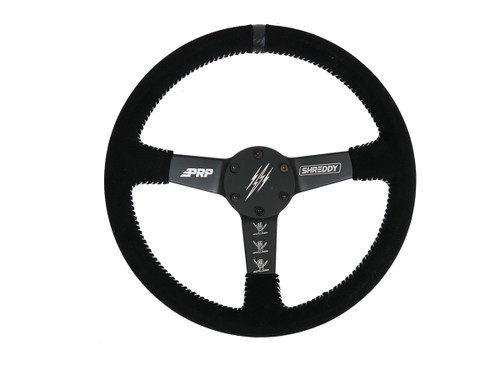 PRP X Shreddy Blackout Steering Wheel - Deep Dish