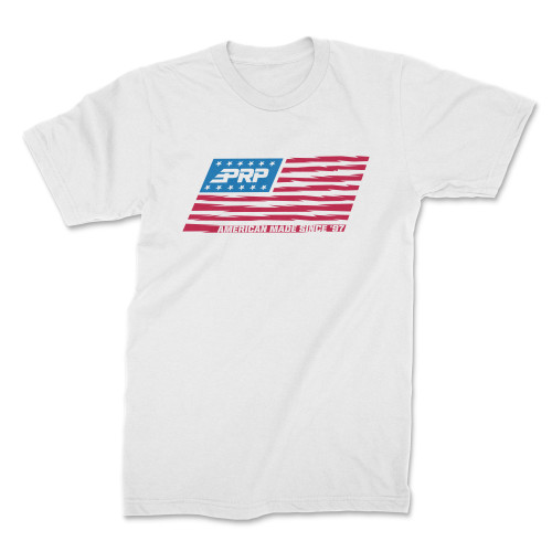 Star Spangled Bolts Tee - White
