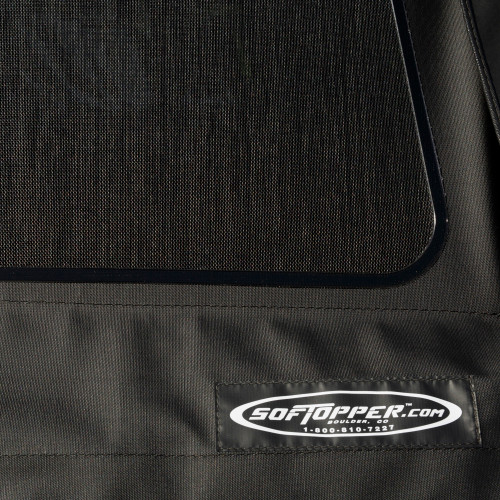 Softopper Mesh Panel - Jeep 1987-1992 Comanche; Nissan 2005-2021 Frontier; Suzuki 2009-2012 Equator; Toyota 1978-1995 Pickup; For 6 ft. bed