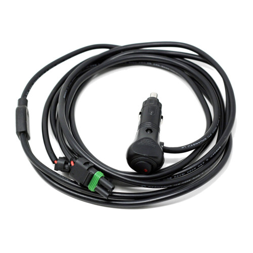 10 ft. Wire Harness w/12v Cigarette Plug-2 light max 85 watts - Universal