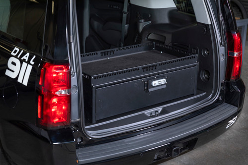 Mid-Size SUV Cargo Area Security Drawer w/ Shelf - Universal