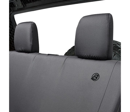Rear Seat Covers - Jeep 2008-12 Wrangler JK; 4-Door; NOTE: Fits factory seats