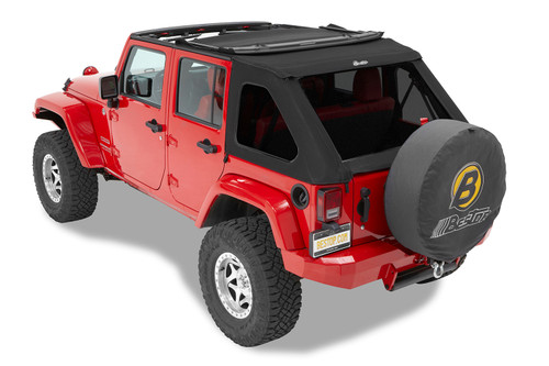 Replace-A-Top™ for Trektop® Hardware - Jeep 2007-18 Wrangler JK; NOTE: For Trektop hardware