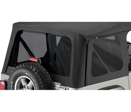 Window Replacement Set - Jeep 1997-02 Wrangler TJ; NOTE: Fits Replace-A-Top 51121, 51124, 51127