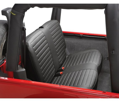 Rear Seat Covers - Jeep 1997-02 Wrangler TJ; NOTE: Fits factory seats
