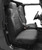 Seat Covers - Jeep '92-94 Wrangler YJ; Front (Black Denim)