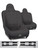 Premier High Back Suspension Seats Kit for Jeep Wrangler JK/JKU (Pair)