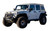 eTop Jeep 2007-2018 Wrangler JK; 4-Door (Squareback; Smoke)