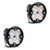 Squadron-R 2.0 Pro Black LED Auxiliary Light Pod Pair - Universal