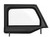 Upper Fabric Half Doors - Jeep 2007-18 Wrangler JK