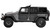 Upper Fabric Half Doors - Jeep 2007-18 Wrangler JK