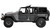 Upper Fabric Half Doors - Jeep 2007-18 Wrangler JK