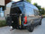 A loaded van with Aluminess Slimline Rear Bumper.