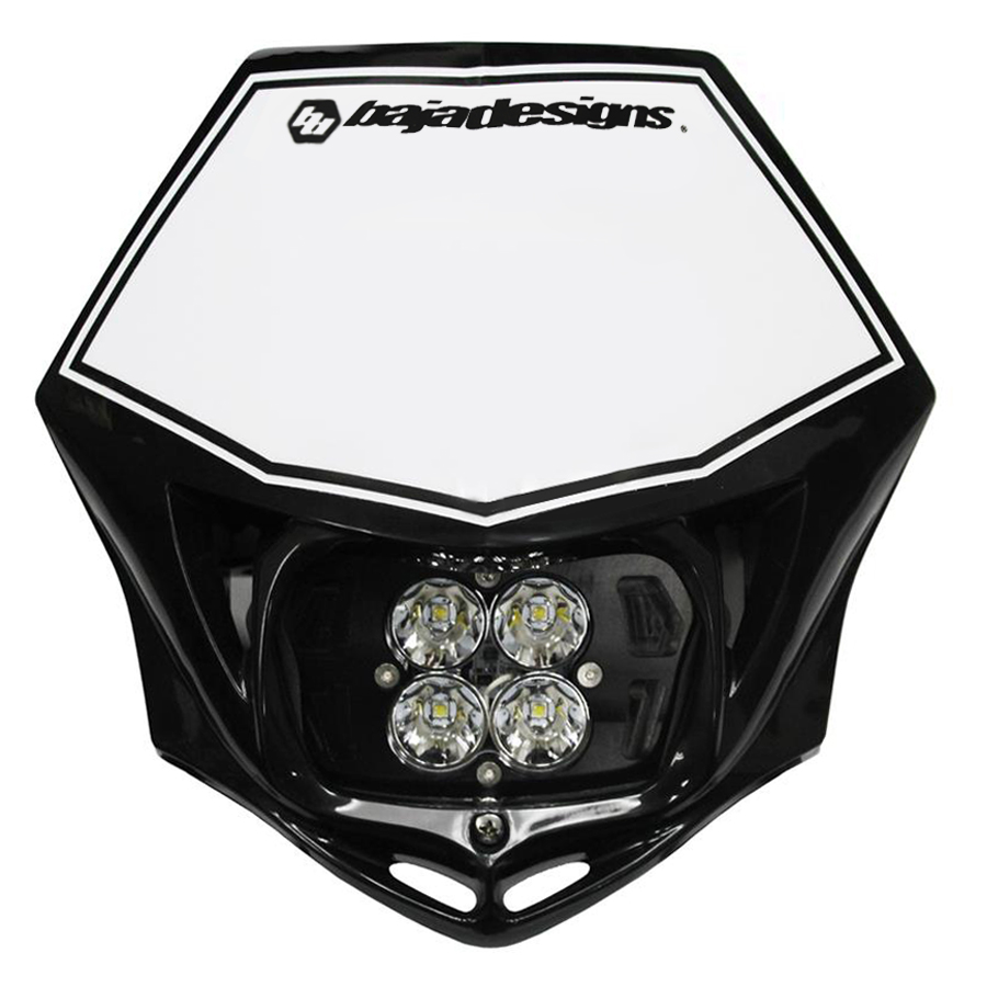 Motorcycle Squadron Pro (A/C) Headlight Kit w/ Shell - Universal