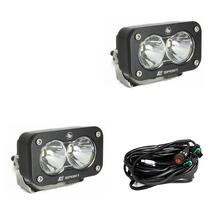 Squadron-R Sport Black LED Auxiliary Light Pod Pair - Universal