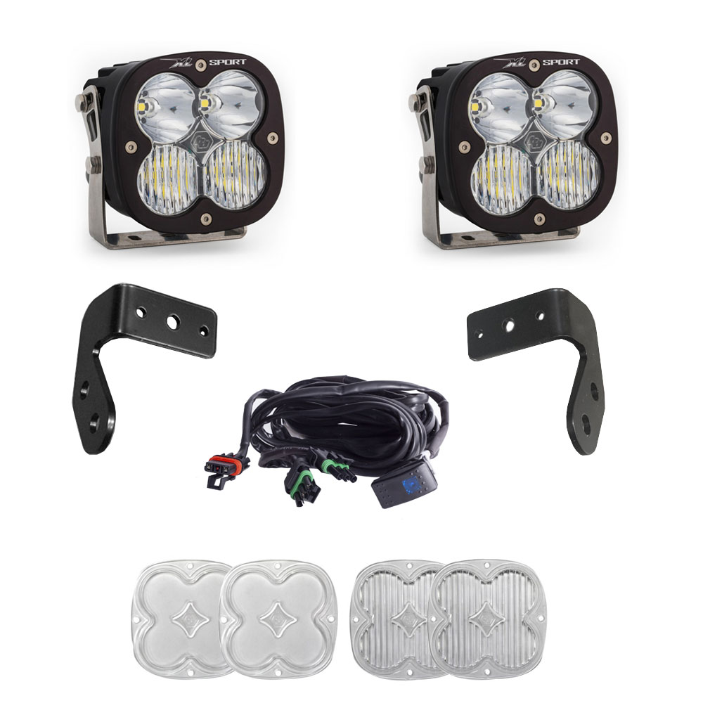 Baja Designs 448103 - Polaris RZR Pro R XL Sport A-Pillar Kit
