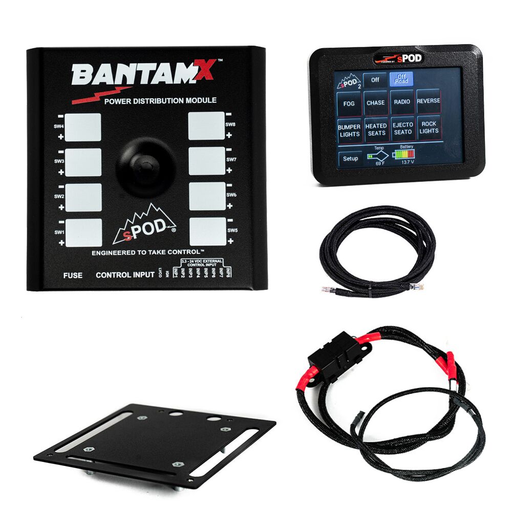 sPOD BantamX Touchscreen - Universal - 4x4 sPod