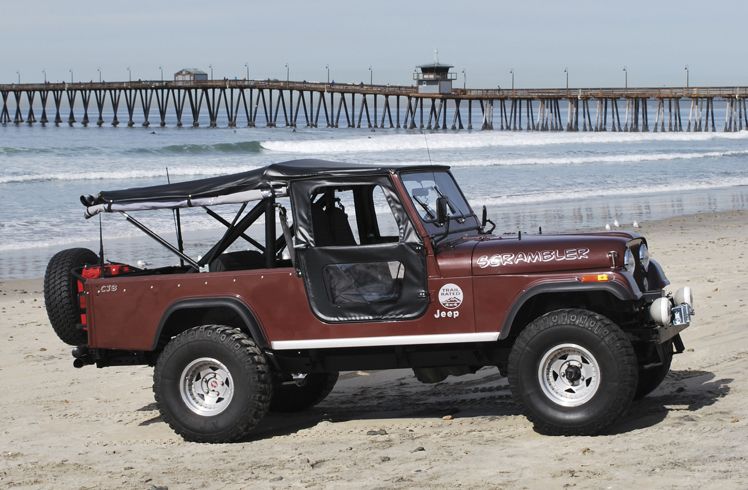 Bestop 5140201 - Tigertop - Jeep '41-'49 CJ2A / MB (Black Crush)