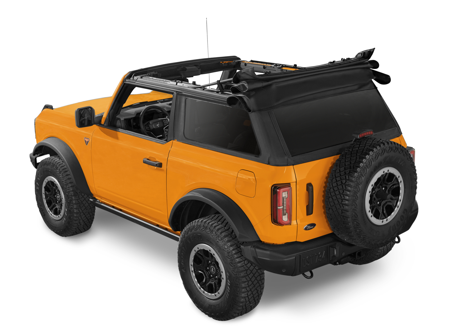Bestop 5687235 - Trektop® Slantback Soft Top - Ford 2021-2027