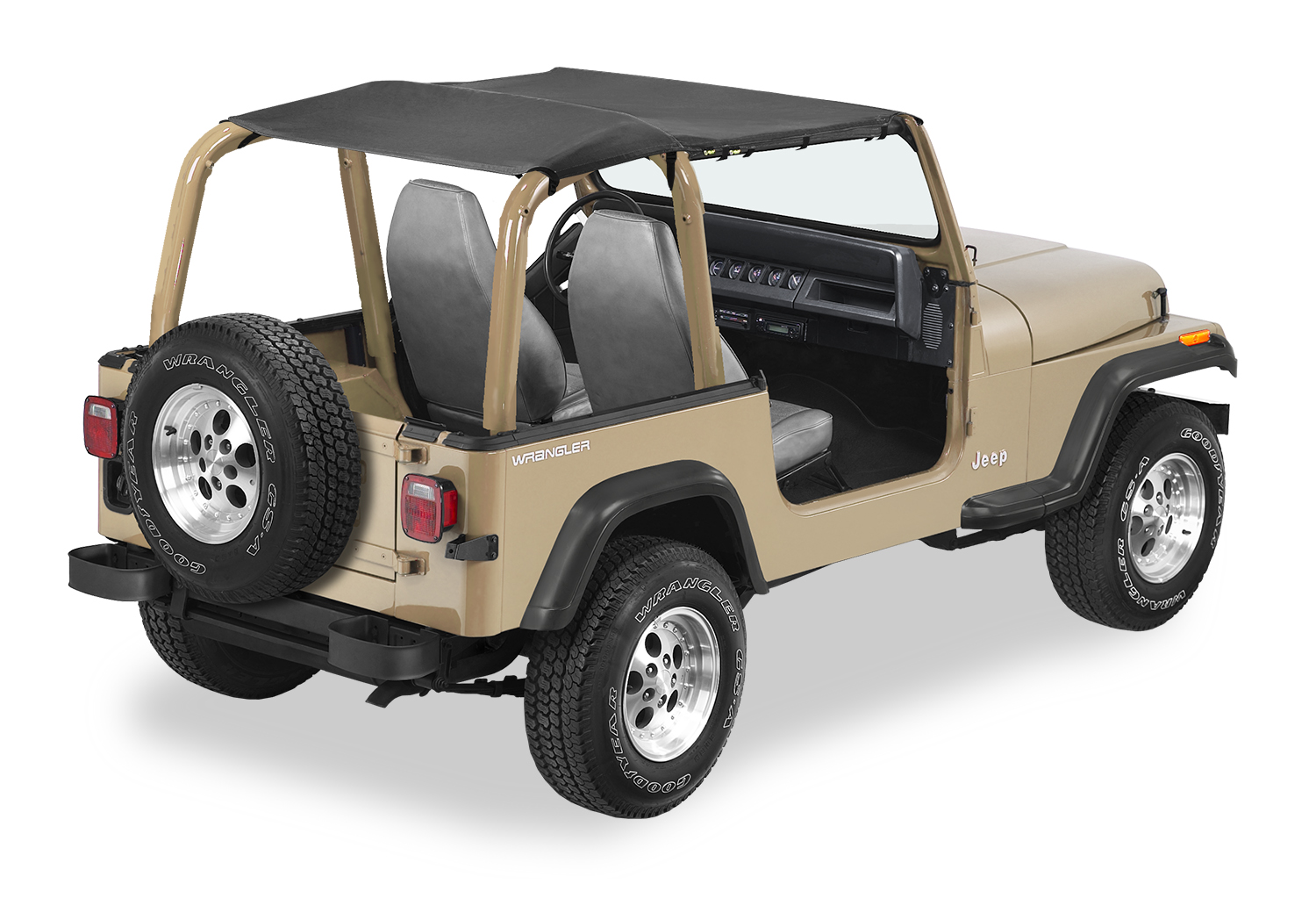 Bestop 5252915 - Strapless Safari Bikini - Jeep '92-95 Wrangler YJ
