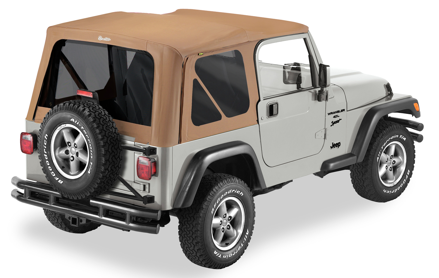 Bestop 5118037 - Replace-A-Top For OEM - Jeep '97-02 Wrangler TJ