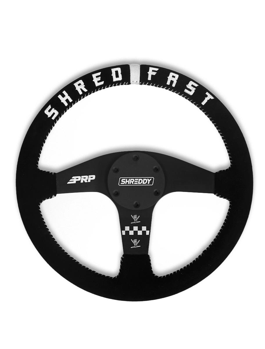 PRP X Shreddy Shred Fast Steering Wheel, Flat | PRP Seats