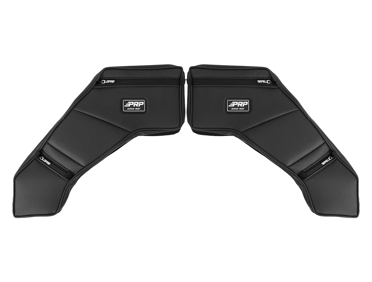 P助　704530 Rear Door Bags with Knee Pad for 16+ Polaris General (Pair) | PRP
