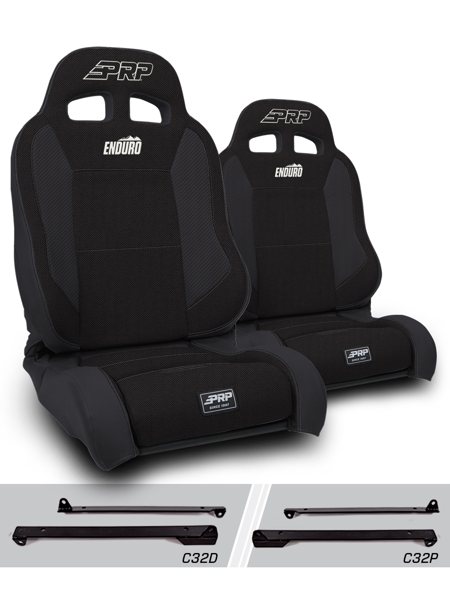Enduro Elite Suspension Seat - Trek Edition, Kit for Jeep Wrangler