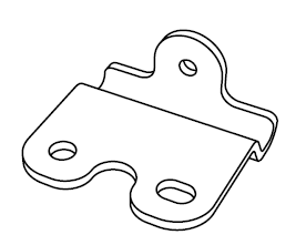 Service Part - Side Bow Pivot Bracket- JL Trektop 4-door Service Part - Side Bow Pivot Bracket- JL Trektop 4-door