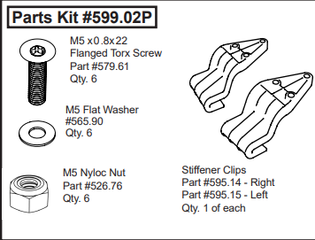 Service Part - Window Hooks - JL Trektop Ultra Service Part - Window Hooks - JL Trektop Ultra