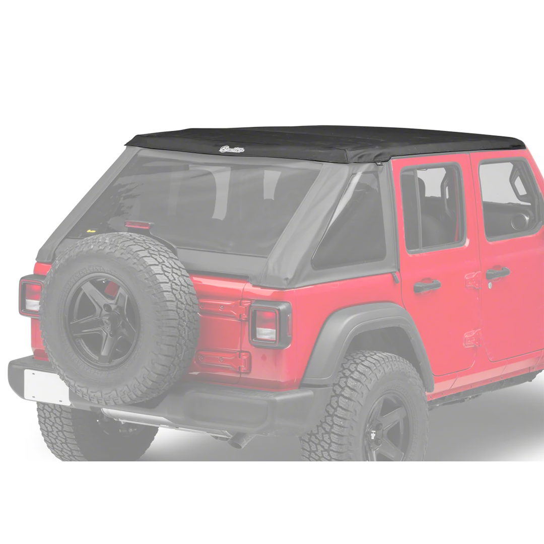 Service Part - Top Deck - JL Trektop Slantback 4-Door - Black Twill - Bestop  | Leading Supplier of Jeep Tops u0026 Accessories