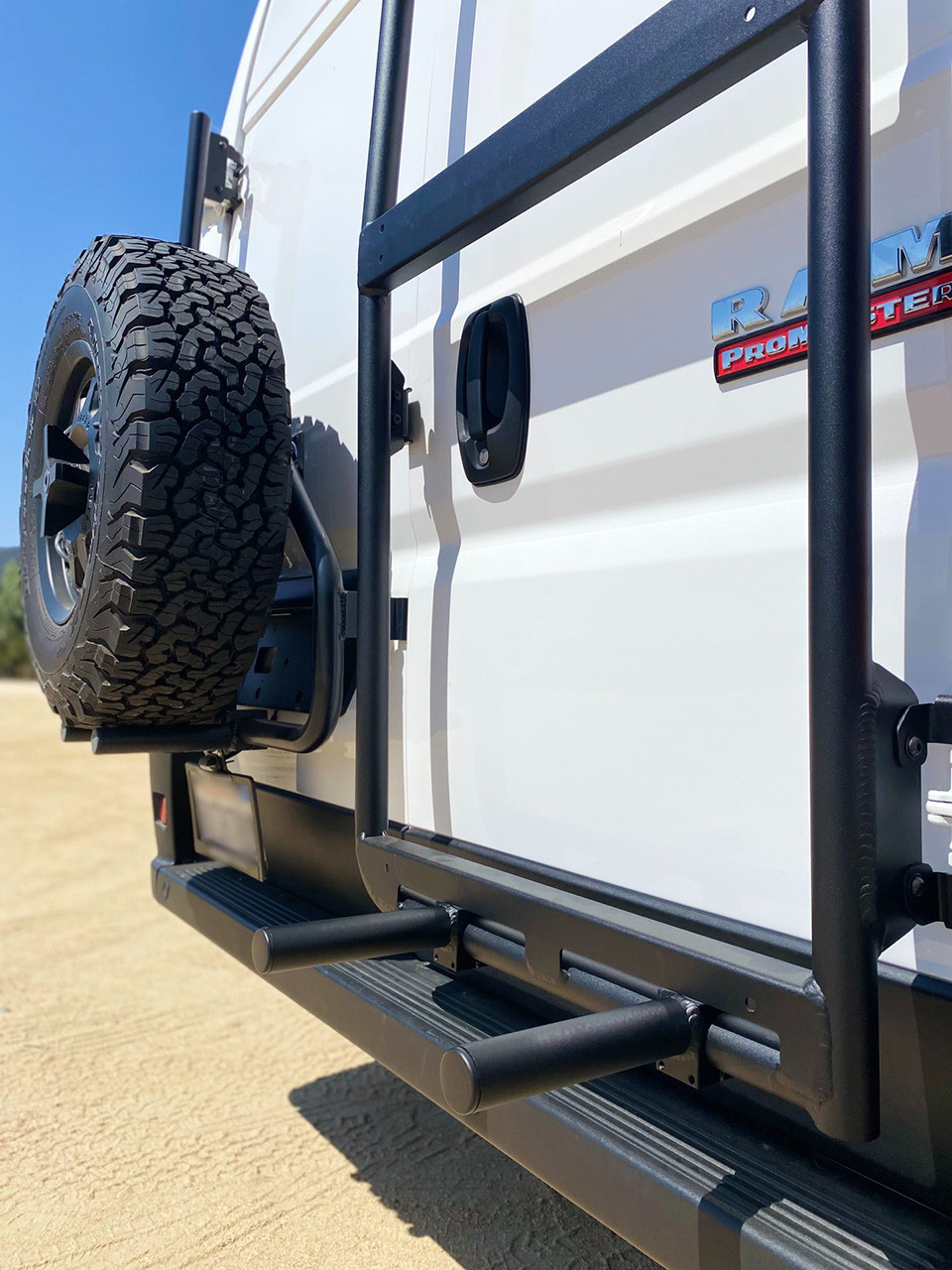 Rear Door Box & Bike Rack Carrier for Promaster Aluminess