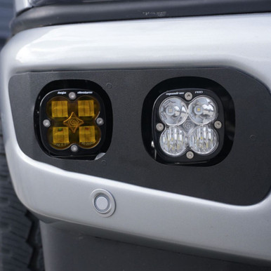 Ford Squadron SAE/Squadron Pro Dual Fog Pocket Light Kit Ford 2023-On F-250/350 Super Duty