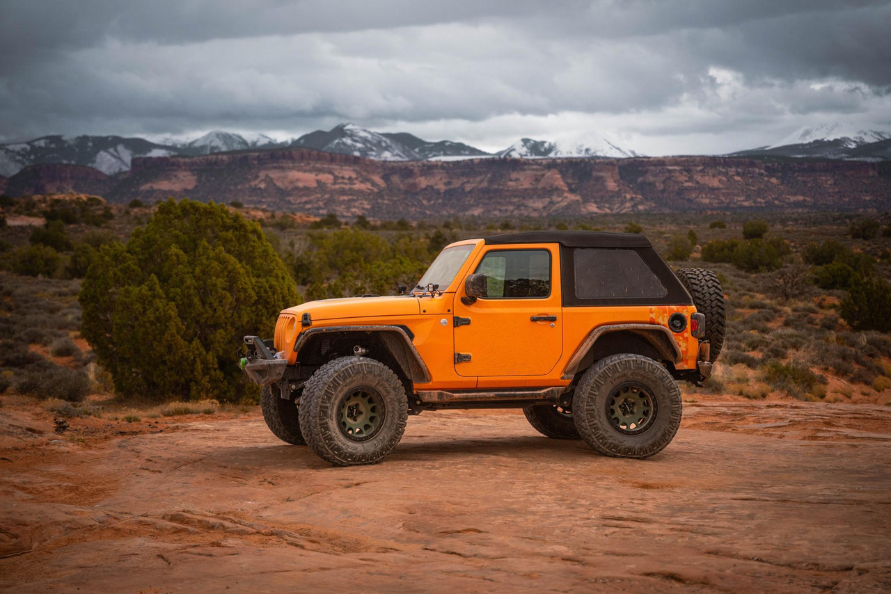 Trektop® Glide™ Slantback Soft Top - Jeep 2018-2026 Wrangler JL; 2-Door
