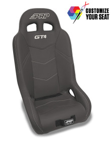 GT4 Rear Suspension Seat (Custom) for Polaris RZR XP4 1000, XP4 Turbo, XP4 Turbo S, PRO XP4, PRO R4, PRO S4, Turbo R4