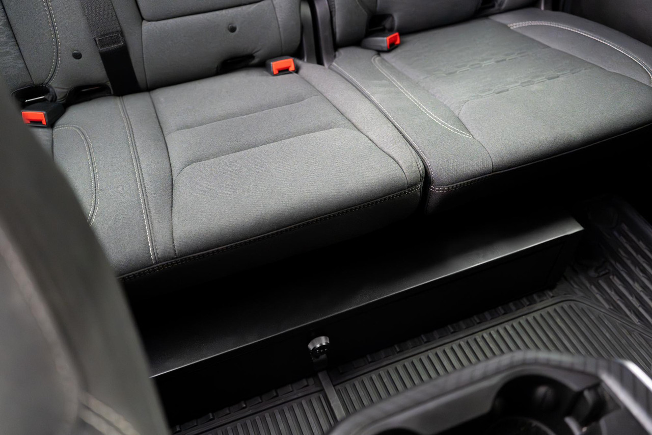 Locking Storage Lids In-Floor 19-25 RAM 1500 Crew Cab (Exc. Classic) Pair Tuffy Security