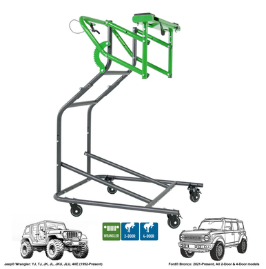 TopLift PRO v2.0 – Jeep Wrangler & Ford Bronco Hardtop Removal