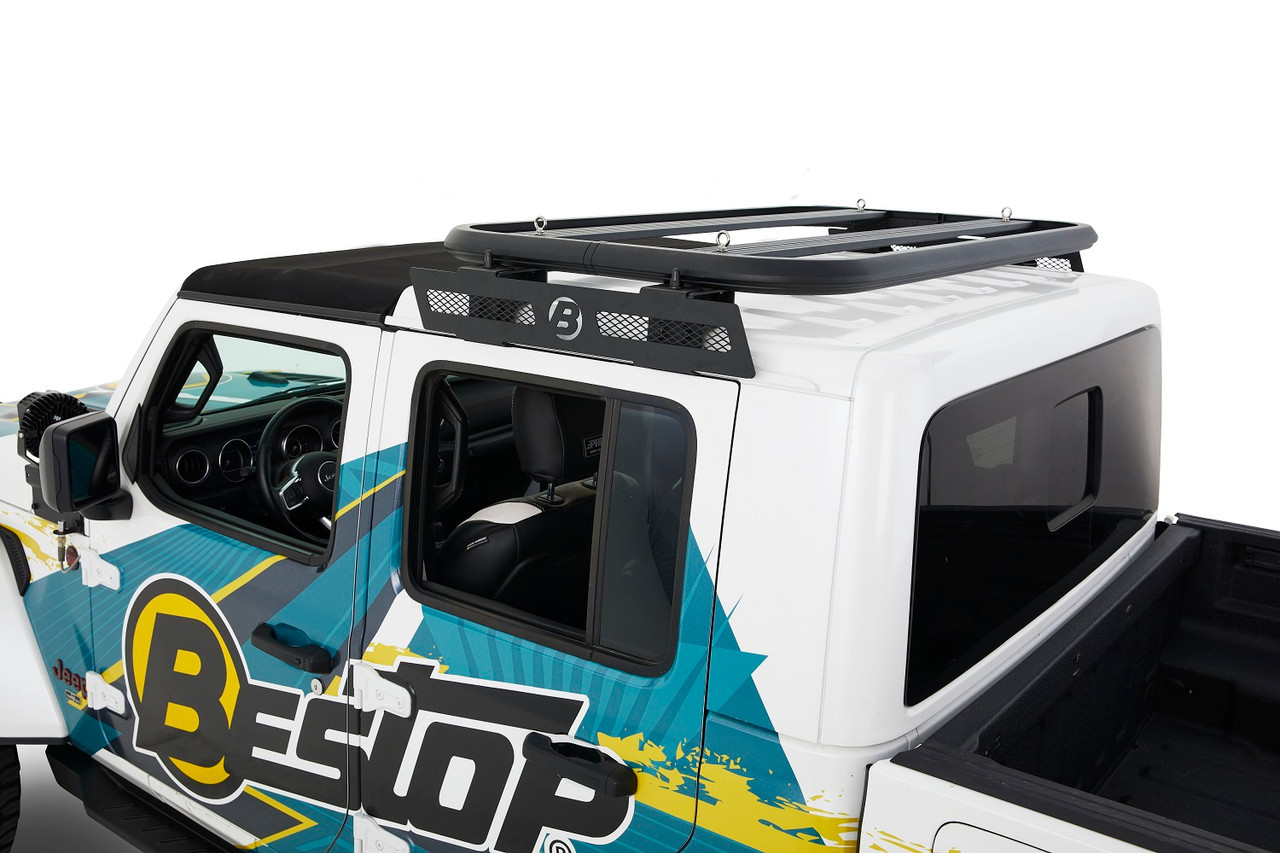 Bestop 4147001 - Granite Series Hardtop Roof Rack - Jeep 2020-26