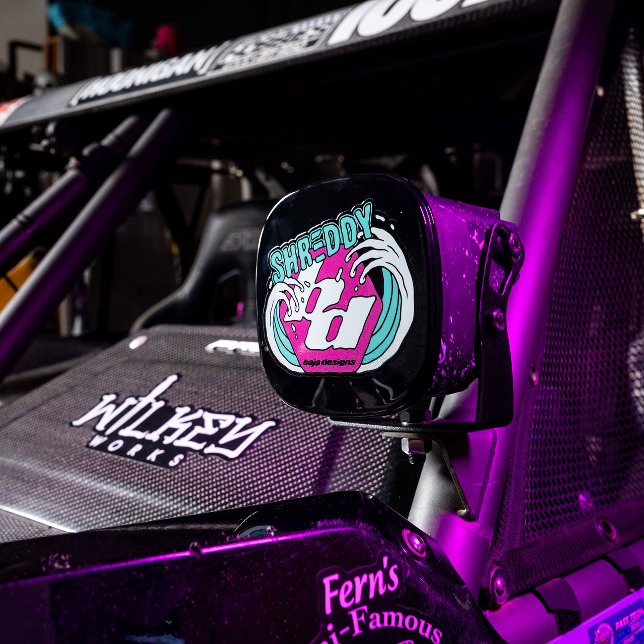 Baja Designs x Shreddy XL Pro Limited Edition LED Light Pod Pair - Baja ...