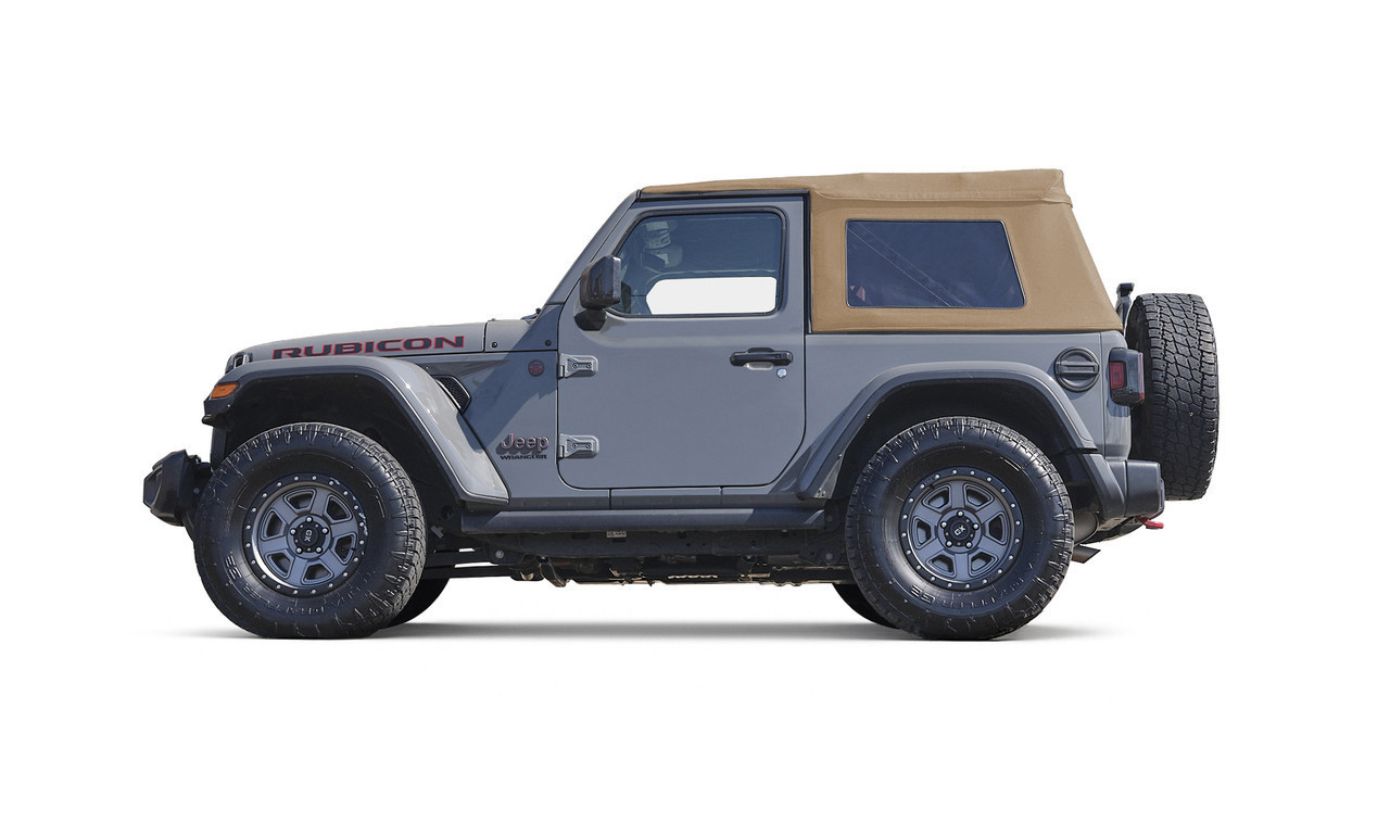 eTop Jeep 2018-26 Wrangler JL; 2-Door (Squareback; Champagne