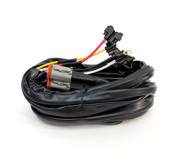 Squadron 2.0 Dual 4-pin Deutsch w/Hi/Low/Backlight Upfitter Harness Universal