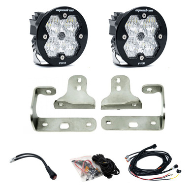 Squadron-R 2.0 Pro Fog Pocket Light Kit Jeep 2018-26 Wrangler JL, 2020-26 Gladiator JT, Note: w/ OE Sport Bumper