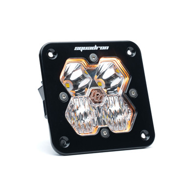 Squadron 2.0 Sport Black Flush Mount LED Auxiliary Light Pod Universal