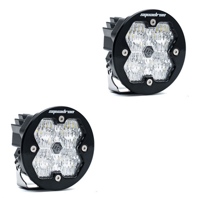 Squadron-R 2.0 Sport Black LED Auxiliary Light Pod Pair (No Harness) Universal