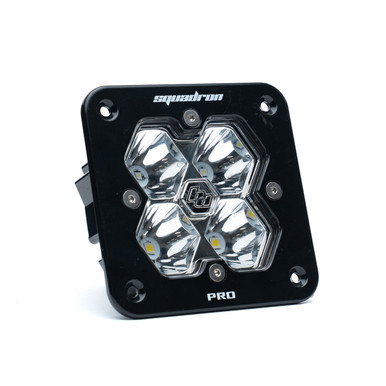 Squadron 2.0 Pro Black Flush Mount LED Auxiliary Light Pod Universal