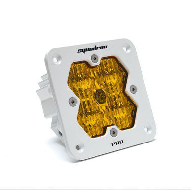 Squadron 2.0 Pro White Flush Mount LED Auxiliary Light Pod Universal