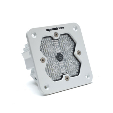 Squadron 2.0 Sport White Flush Mount LED Auxiliary Light Pod Universal