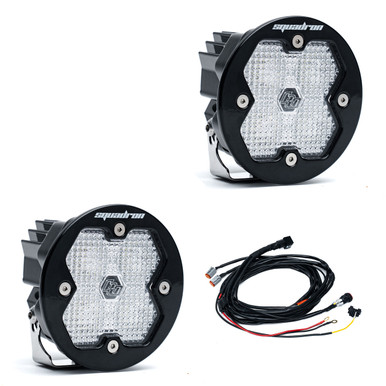 Squadron-R 2.0 Sport Black LED Auxiliary Light Pod Pair - Universal Universal