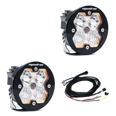 Squadron-R 2.0 Sport Black LED Auxiliary Light Pod Pair - Universal Universal